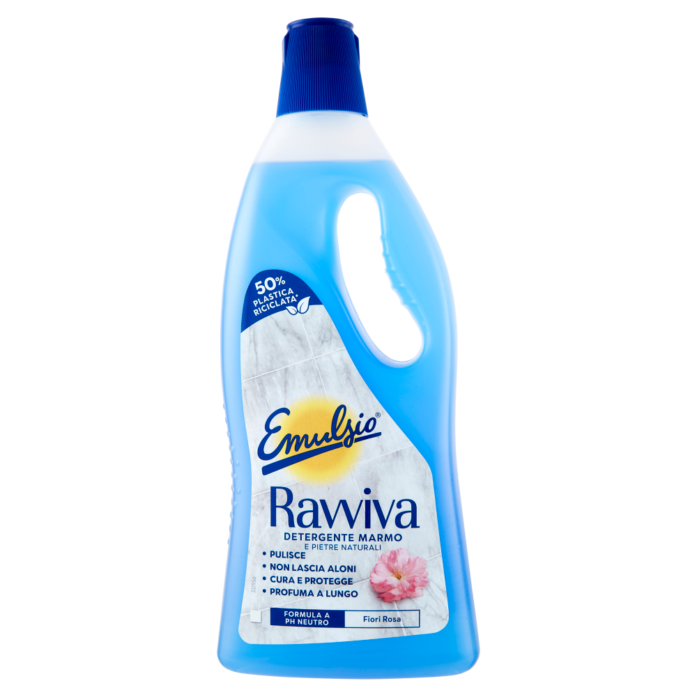 Emulsio Ravviva Detergente Marmo e Pietre Naturali Fiori Rosa 750 ml