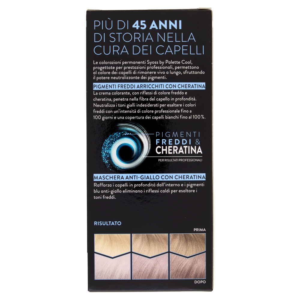 Syoss By Palette Colorazione Permanente 10_55 Biondo Platino Ultra