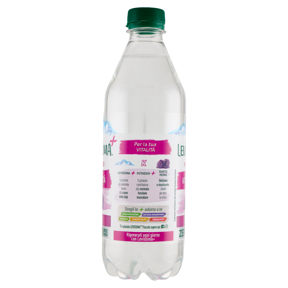 LEVISSIMA+, Acqua con Potassio 50cl