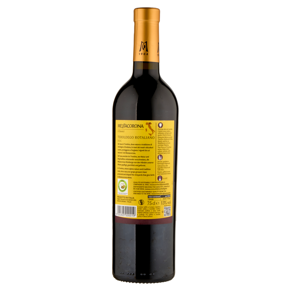 Mezzacorona  I Classici Teroldego Rotaliano DOC 75 cl