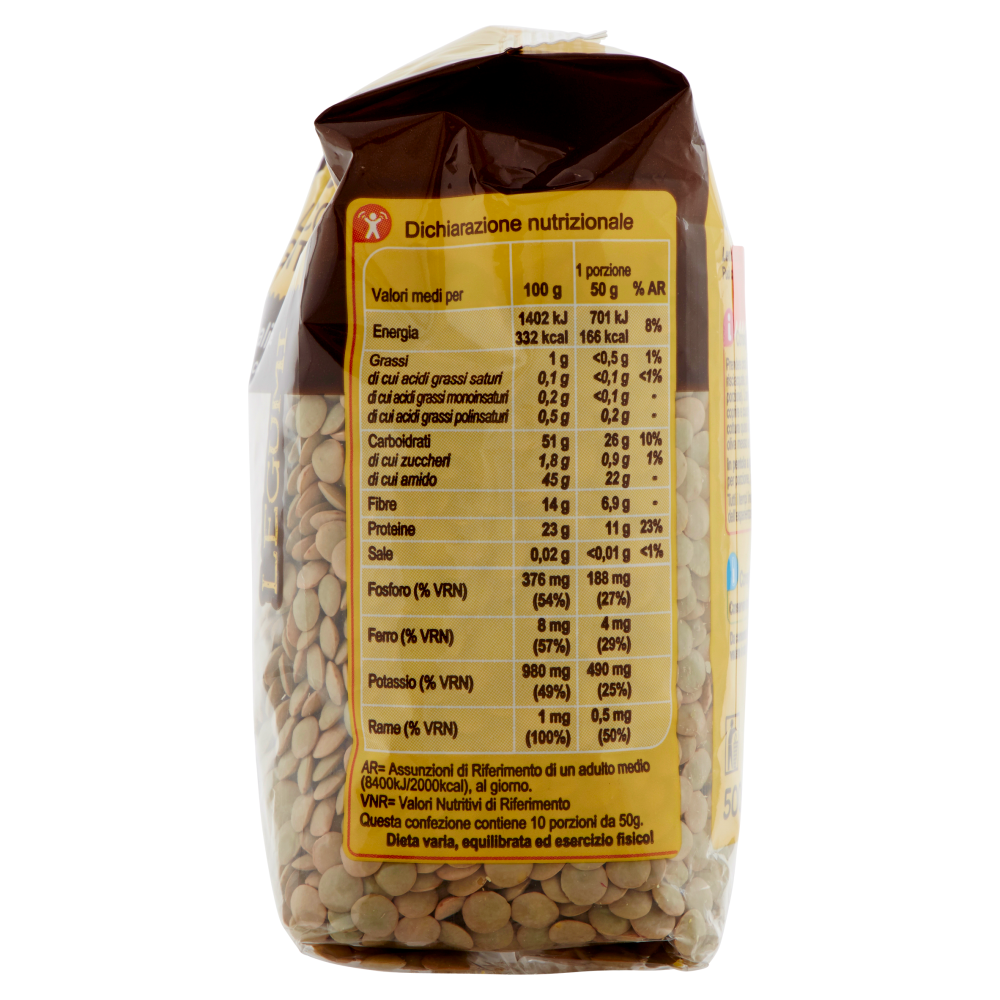 Carrefour Legumi Lenticchie Giganti 500 g