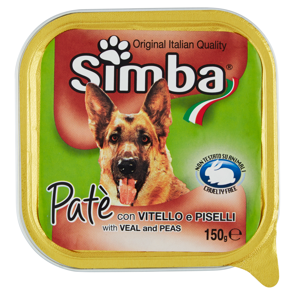 Simba Patè con Vitello e Piselli 150 g