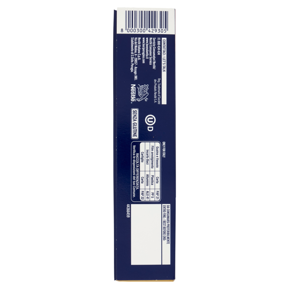 BACI PERUGINA Caramellato alle Mandorle Cioccolatini Fondenti ripieni al Gianduia Scatola 200g