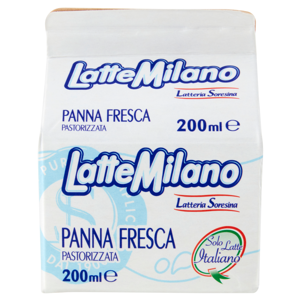 Latte Milano Panna Fresca Pastorizzata 200 ml