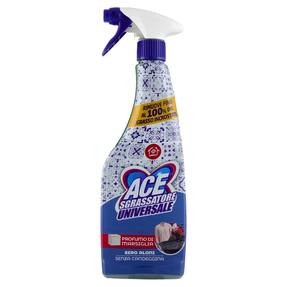 Ace Sgrassatore Universale Profumo di Marsiglia Senza Candeggina 600 ml