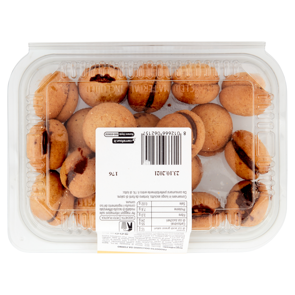 Carrefour il Mercato Baci di Dama alla Nocciola 200 g