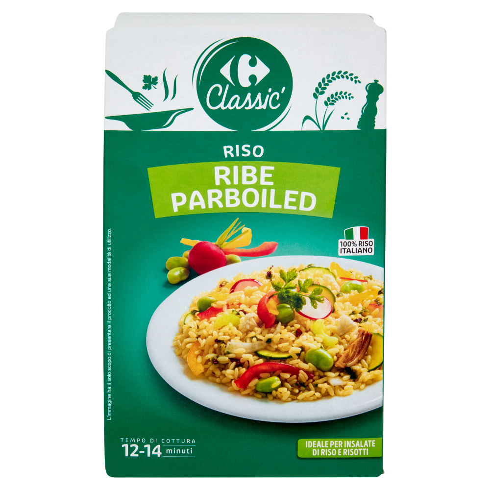 Carrefour Classic Riso Ribe Parboiled 1 Kg