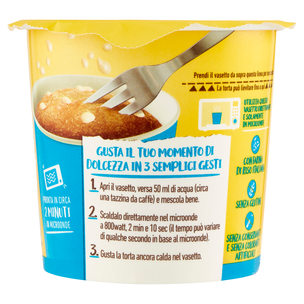 Eridania Torta Subito! Gusto Banana e Cocco 60 g