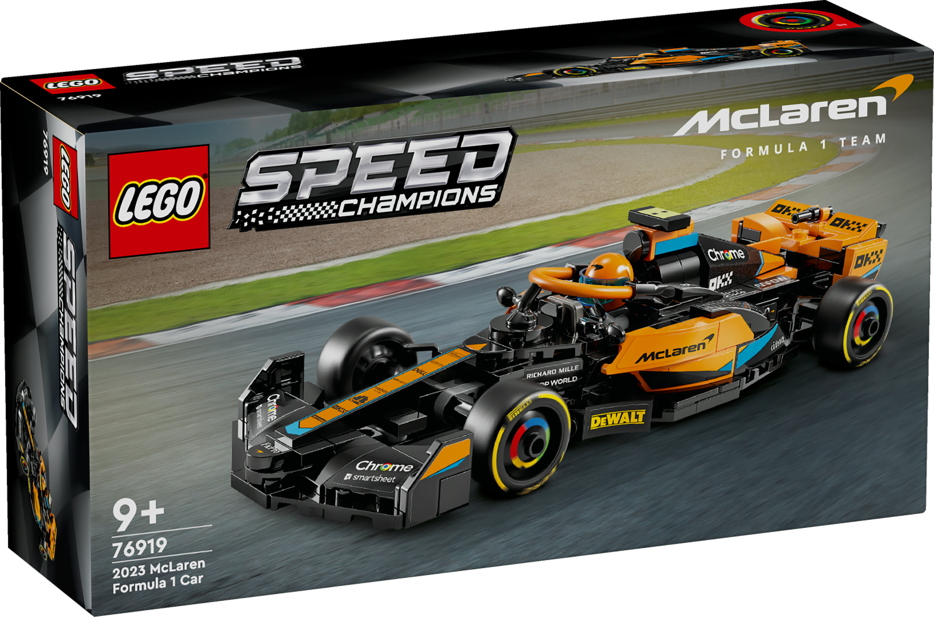 LEGO Speed Champions Monoposto da corsa McLaren Formula 1 2023
