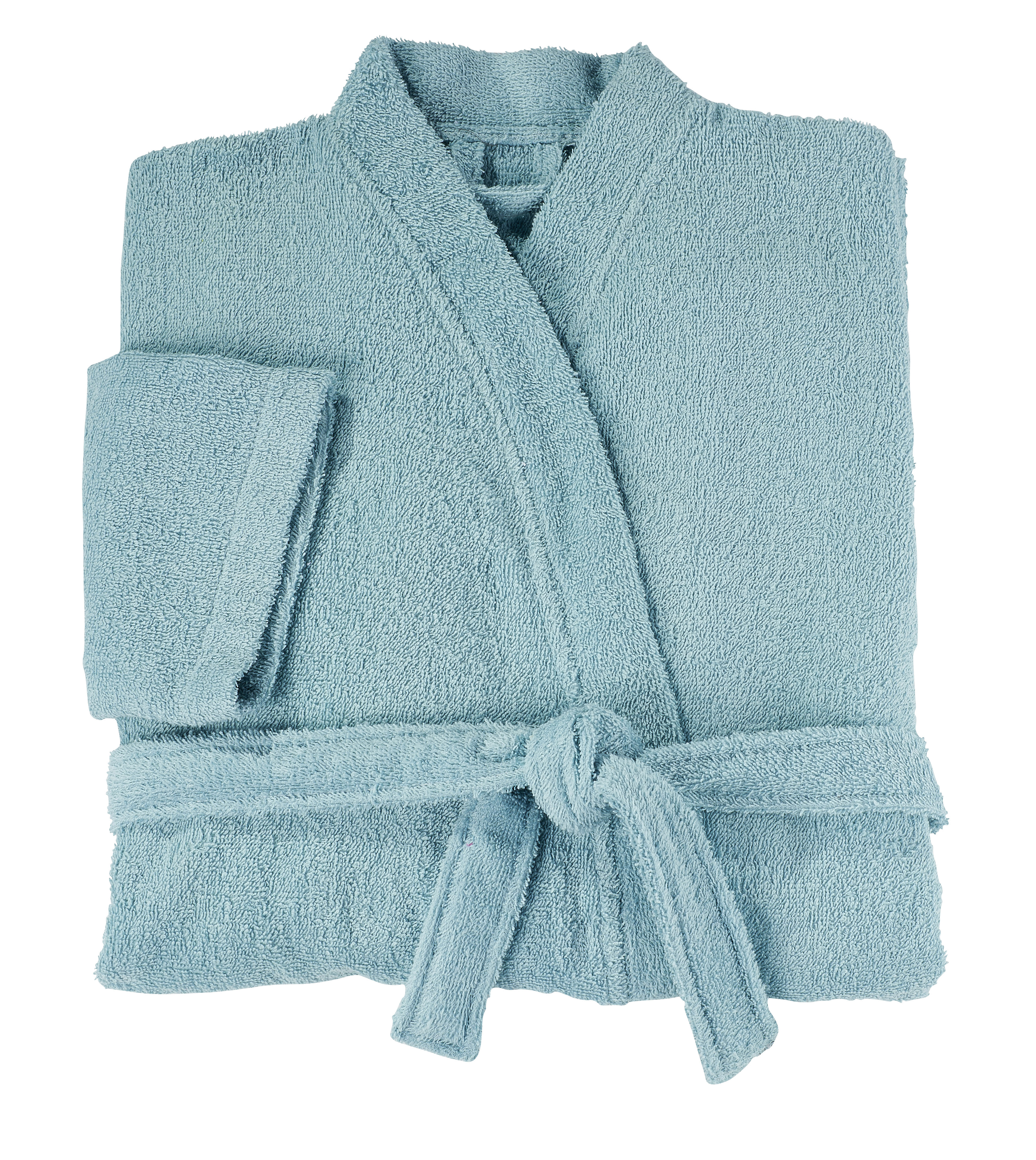 TEX HOME Accappatoio, tg L/XL, 100% cotone, colore blu