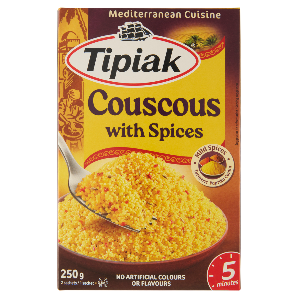 Tipiak Couscous with Spices 2 x 125 g