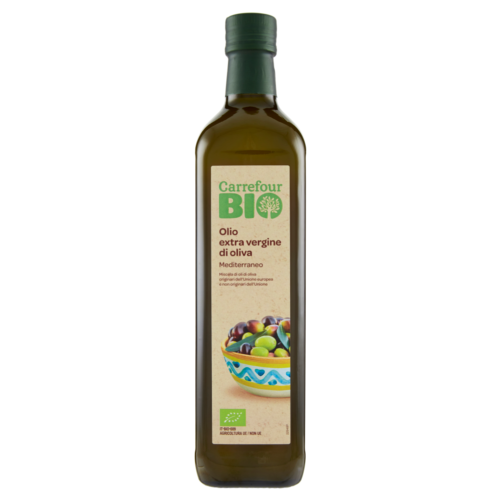 Carrefour Bio Olio extra vergine di oliva Mediterraneo 750 ml