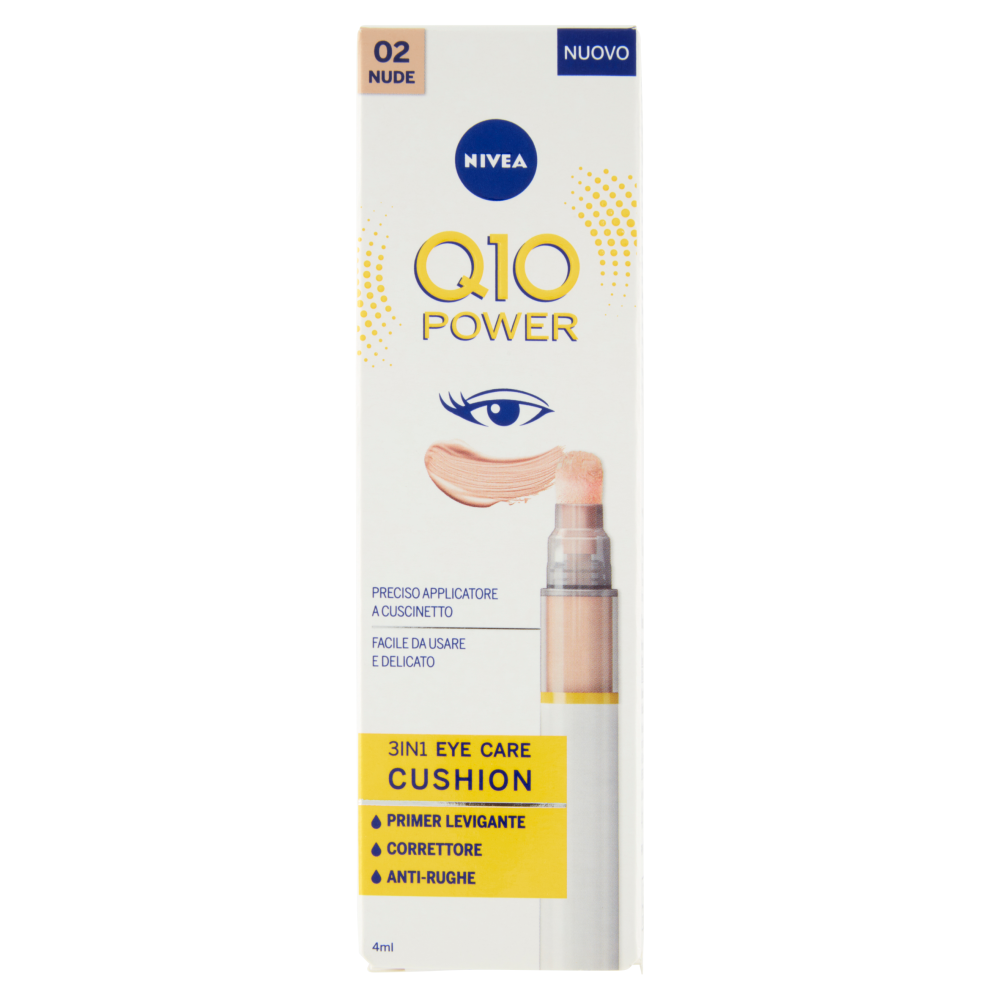 Nivea Q10 Power 3in1 Eye Care Cushion 02 Nude 4 ml
