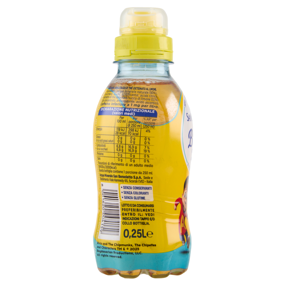 San Benedetto Baby Thè Limone 0,25 L