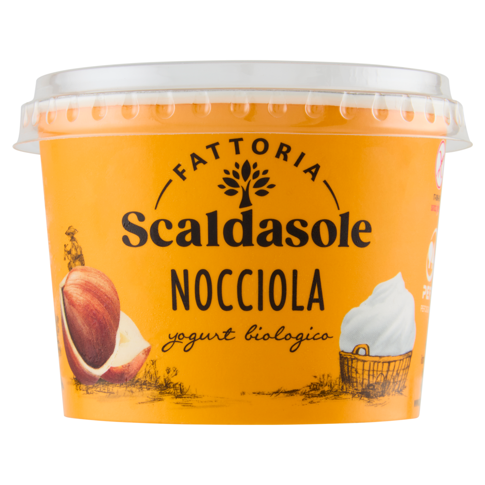 Fattoria Scaldasole Nocciola yogurt biologico 250 g