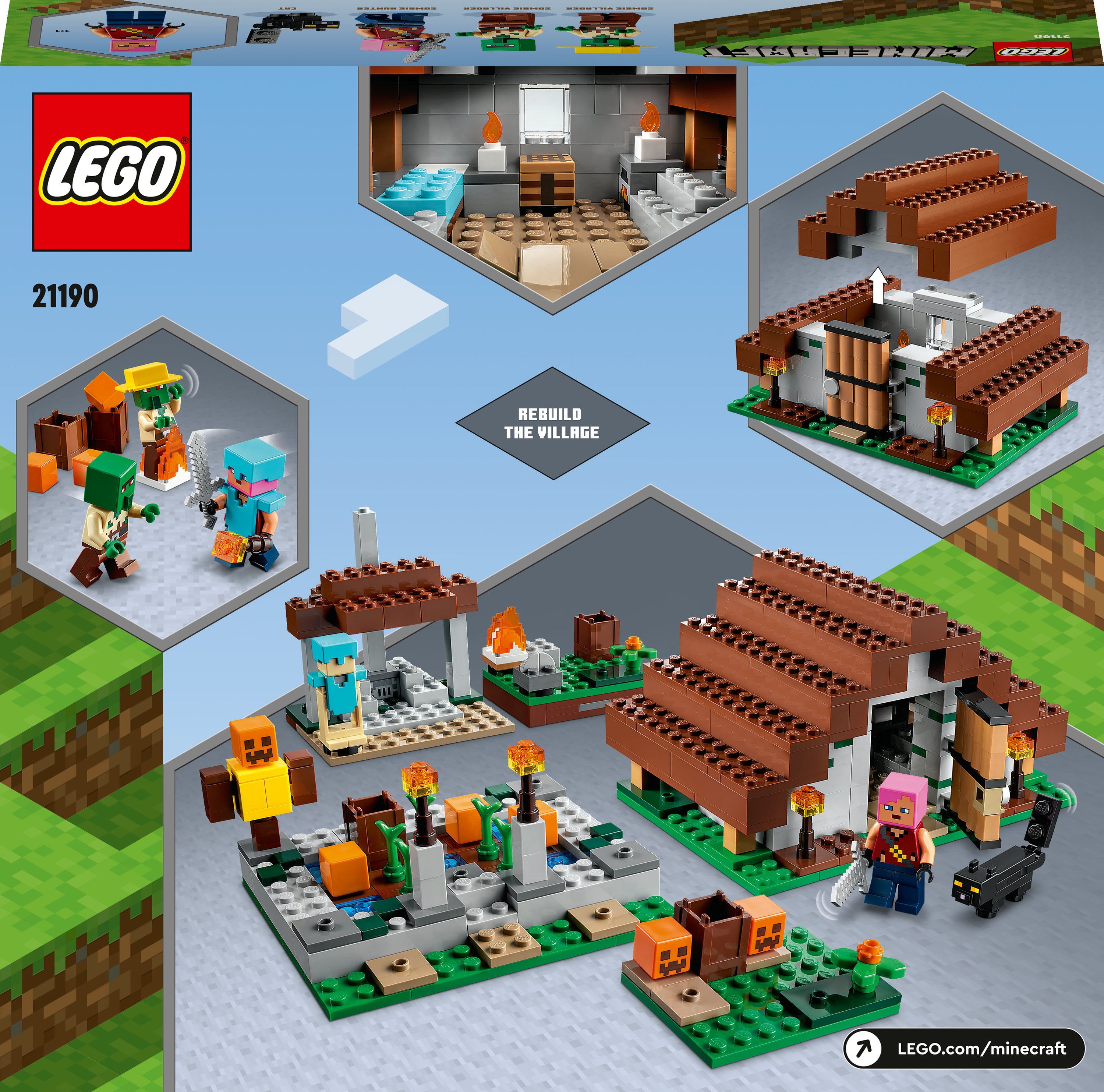 LEGO Minecraft Il villaggio abbandonato