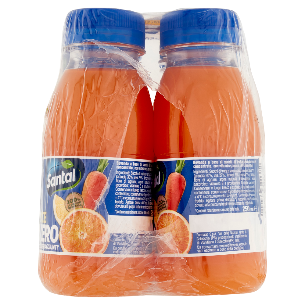 Santal ACE Zero Zuccheri Aggiunti 6 x 250 ml