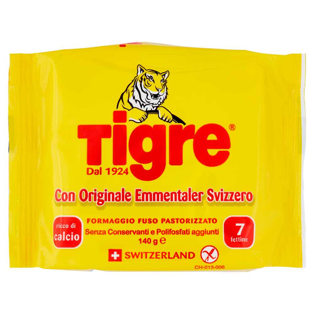 Tigre con Originale Emmentaler Svizzero fettine 7 x 20 g