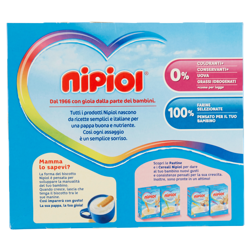 nipiol Biscottini 6 Cereali 360 g