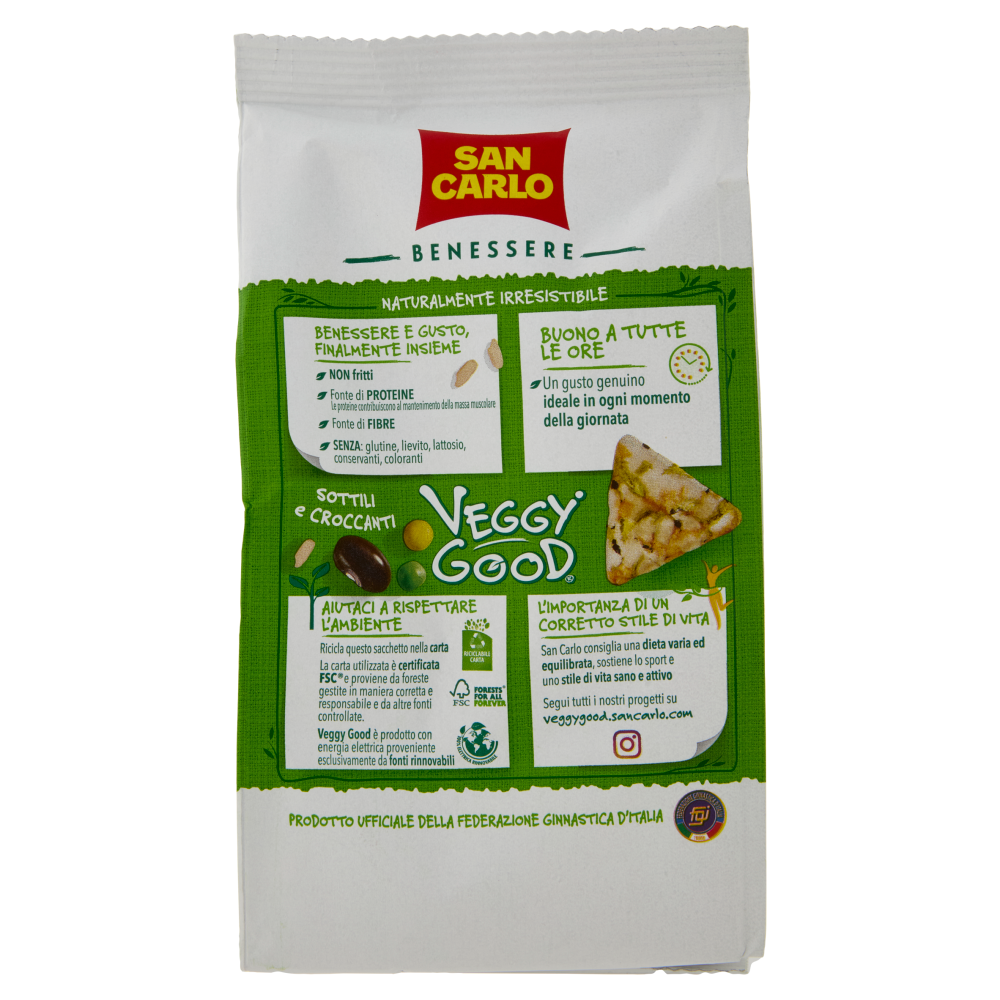 San Carlo Benessere Veggy Good Triangolini con Riso e Tre Legumi 65 g