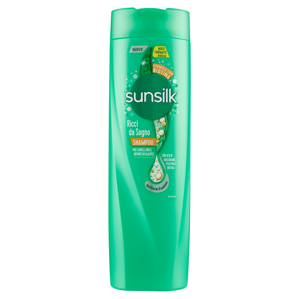 sunsilk Ricci da Sogno Shampoo per Capelli Ricci, Definiti ed Elastici 400 ml