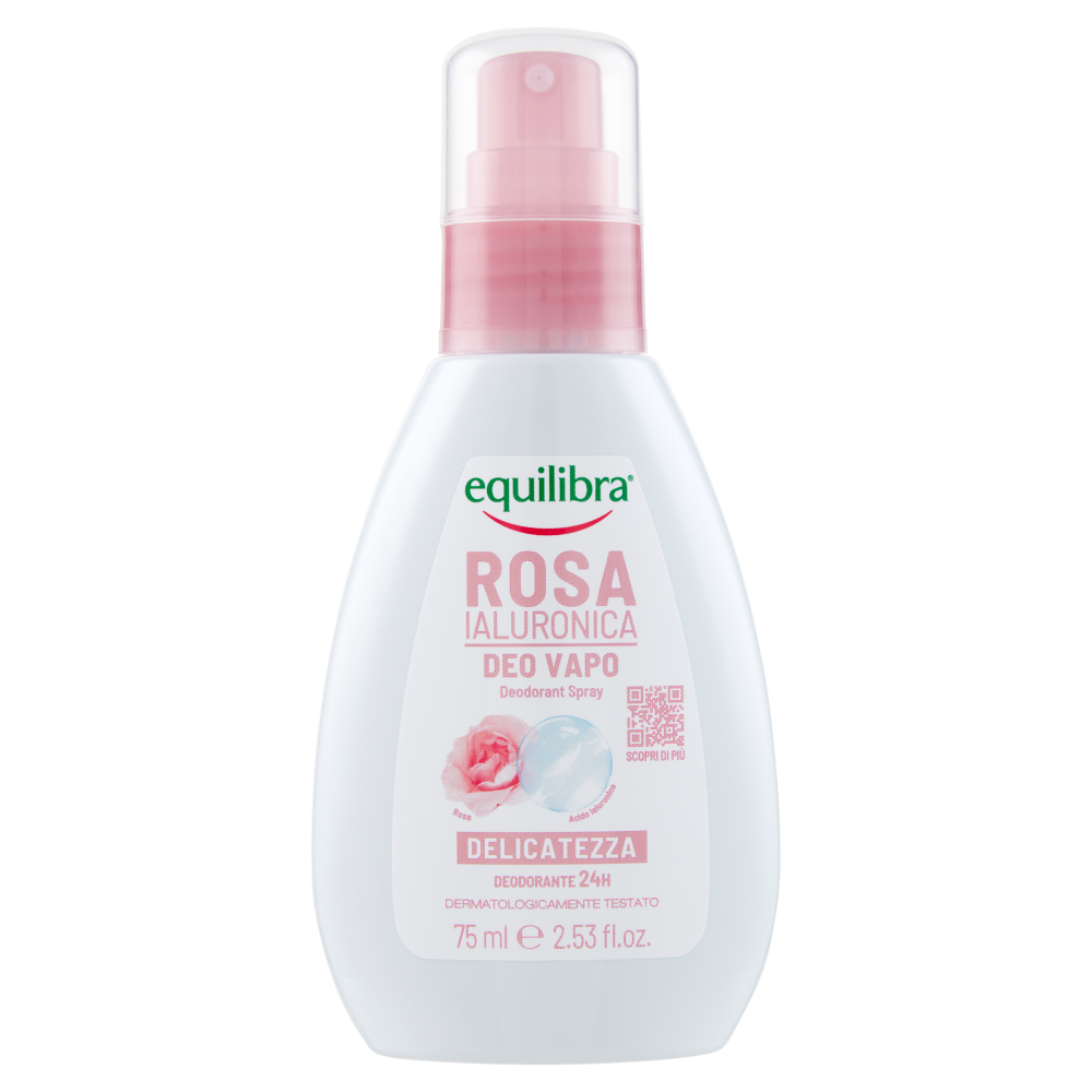 equilibra Rosa Ialuronica Deo Vapo Delicatezza 75 ml
