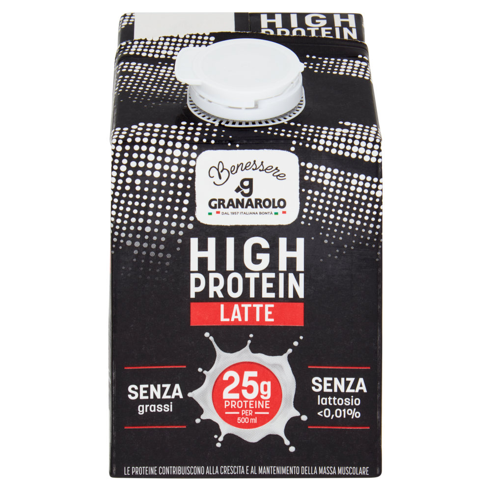 Granarolo Benessere High Protein Latte Senza grassi Senza lattosio 500 ml