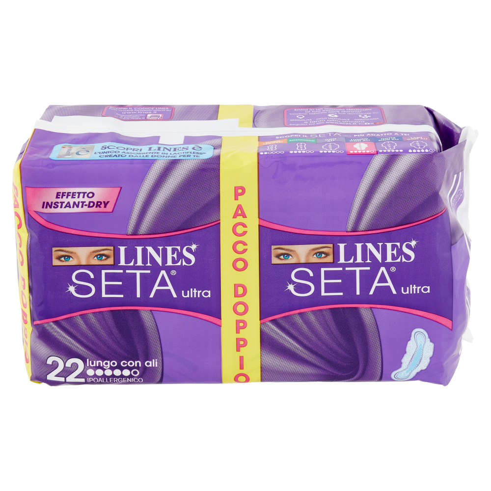 Lines Seta ultra lungo con ali x22