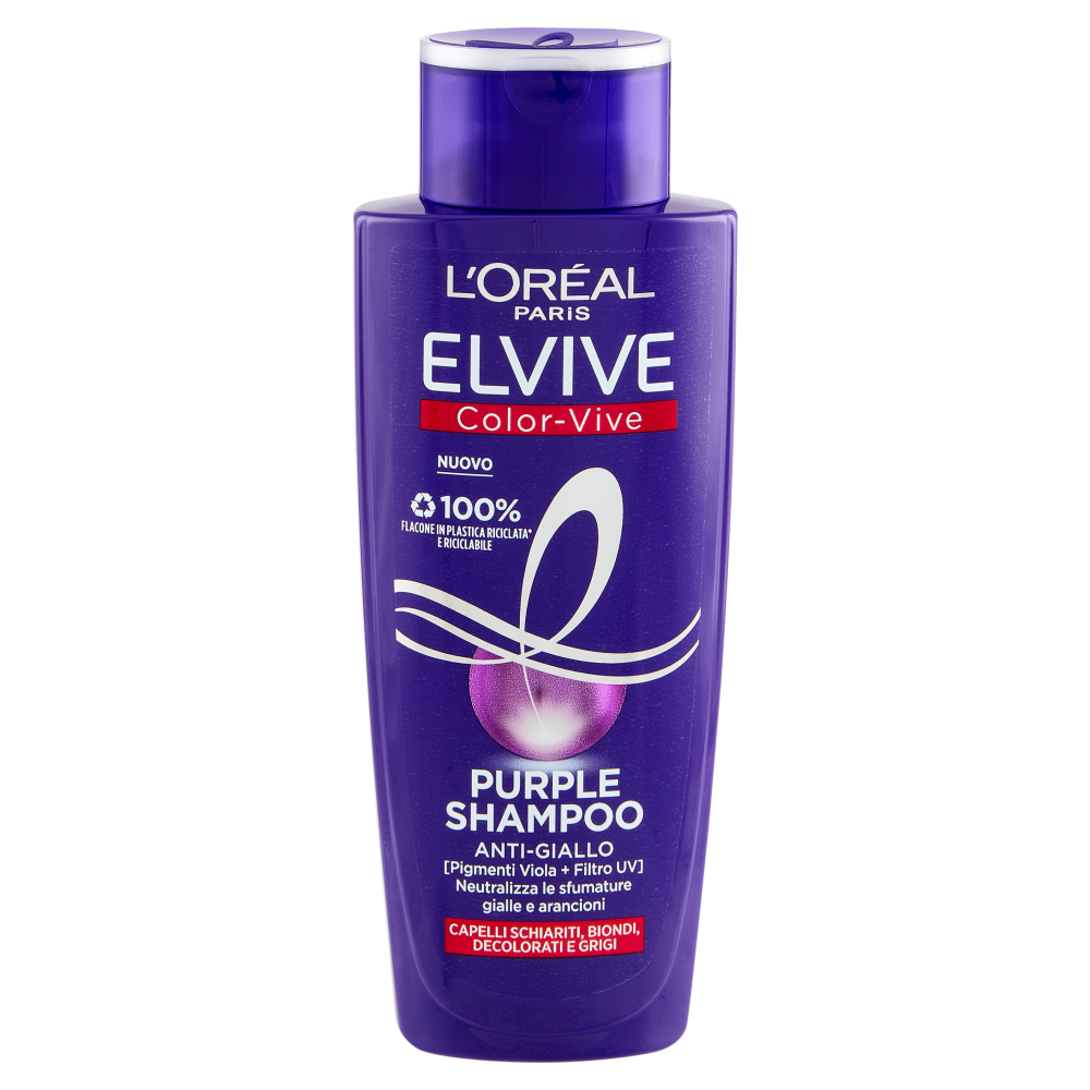 Elvive Color-Vive Purple Shampoo Anti-Giallo 200 ml