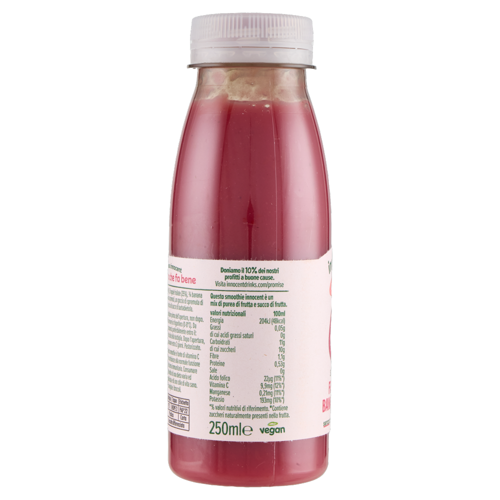 innocent smoothie Fragola, Banana e Mela 250 ml
