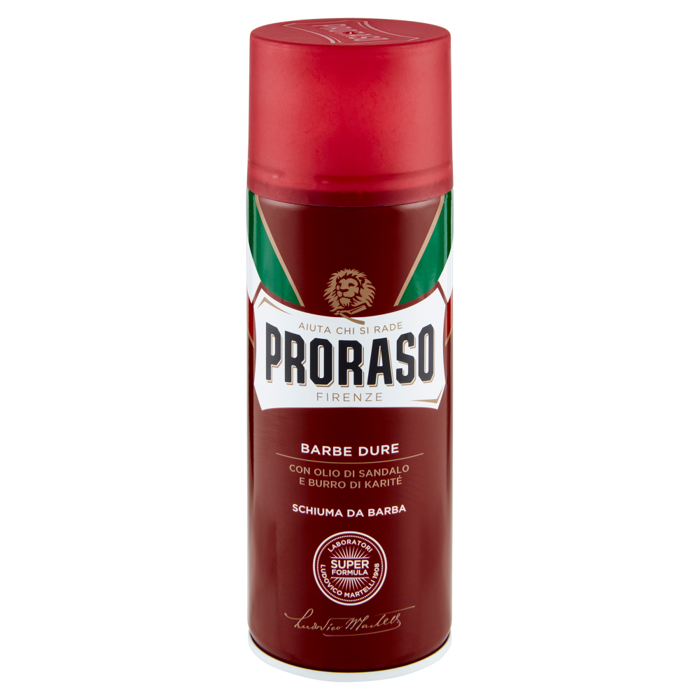 Proraso Schiuma da Barba Barbe Dure 400 ml