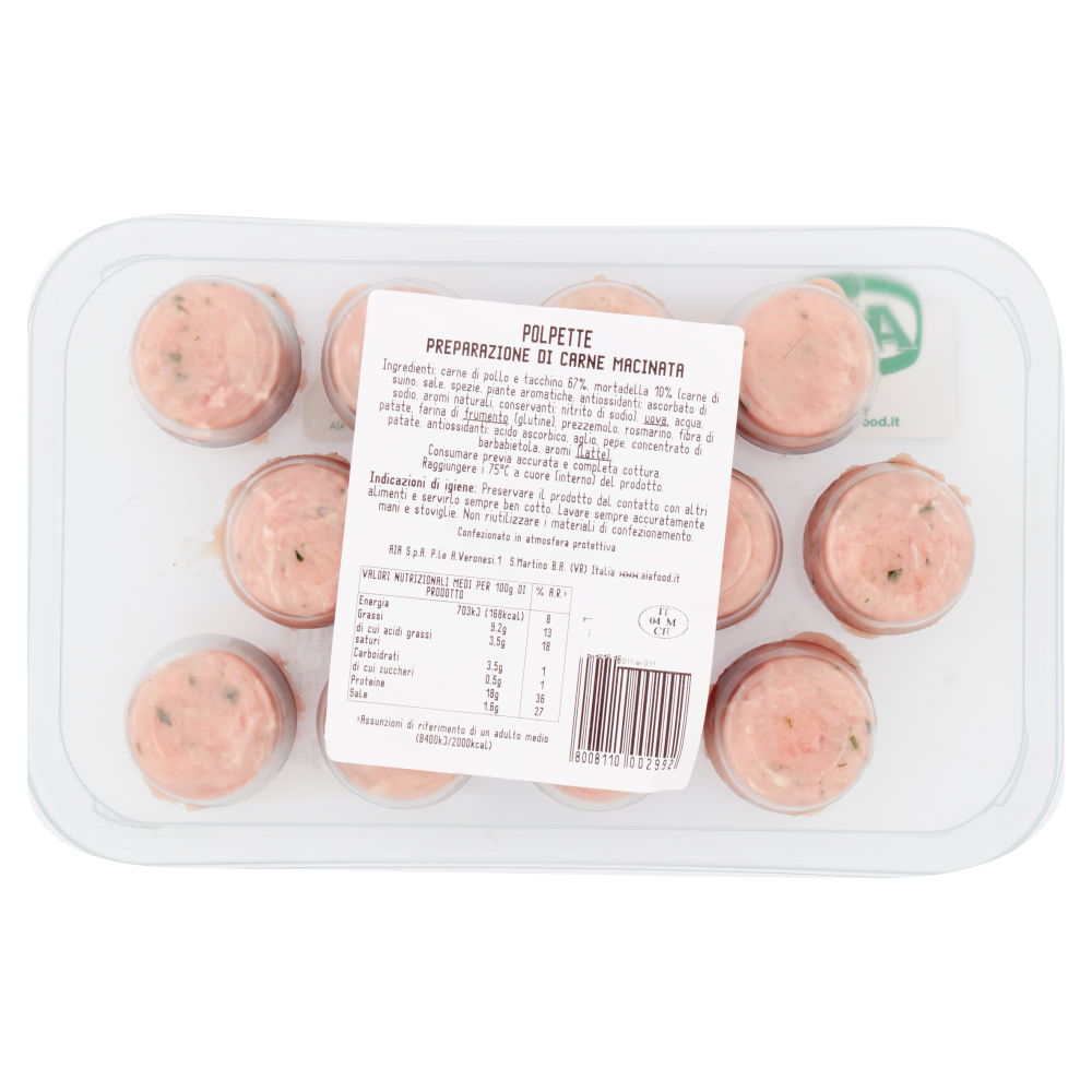 Aia Bon Roll Polpette Classiche 0,300 kg