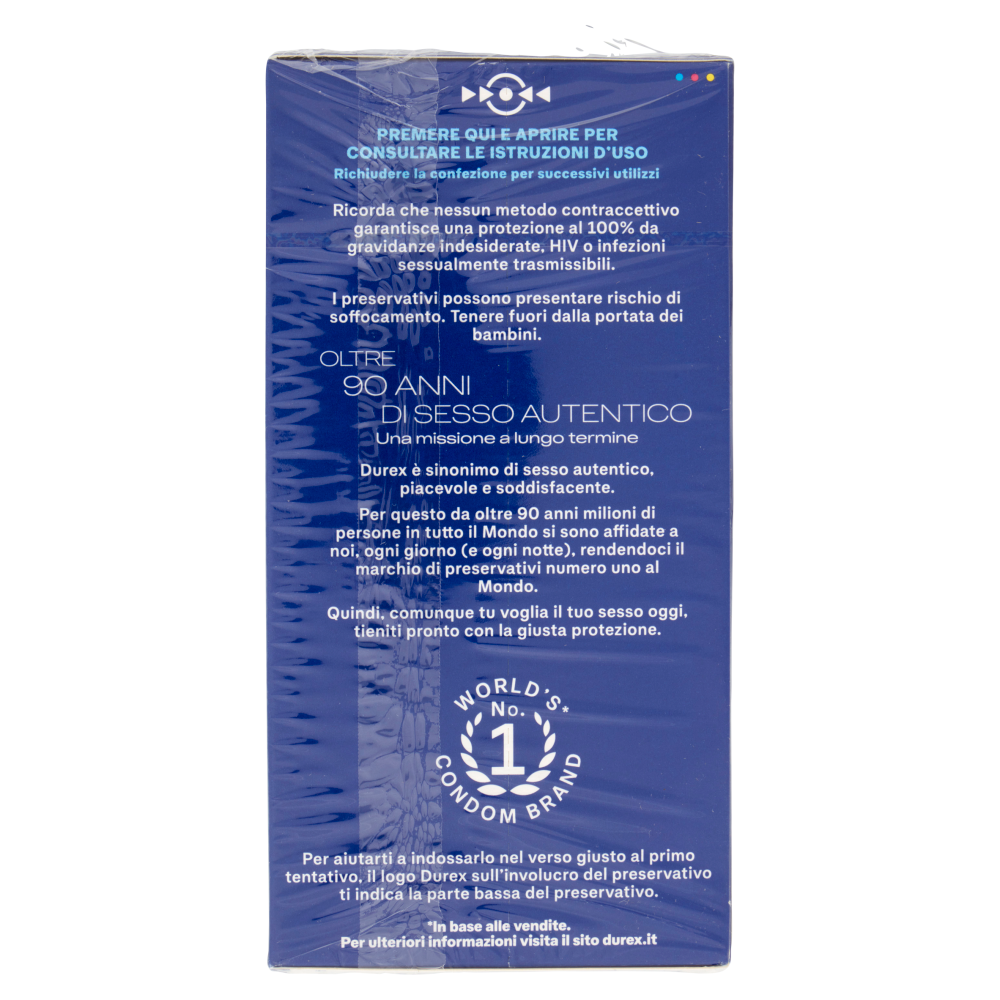 Durex Settebello Jeans Preservativi, 27 Profilattici