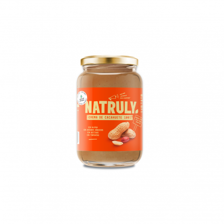 Natruly 100% Peanut Butter 500 g Crema spalmabile