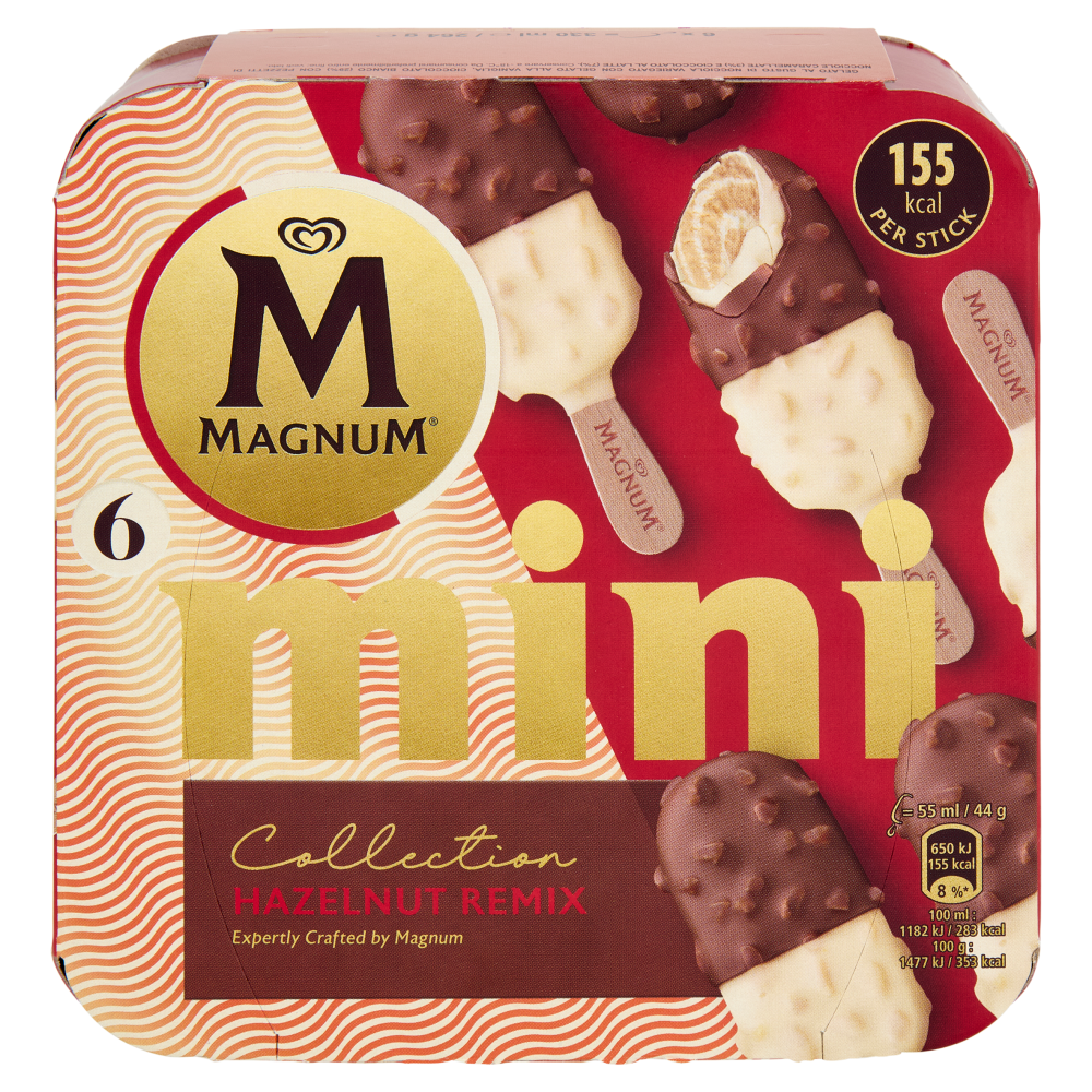 Magnum mini Collection Hazelnut Remix 6 x 44 g