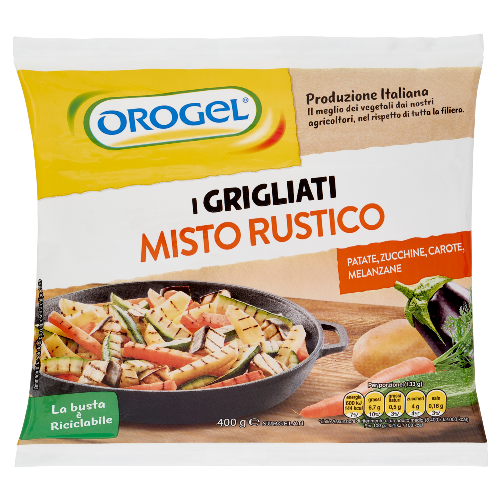 Orogel i Grigliati Misto Rustico Surgelati 400 g