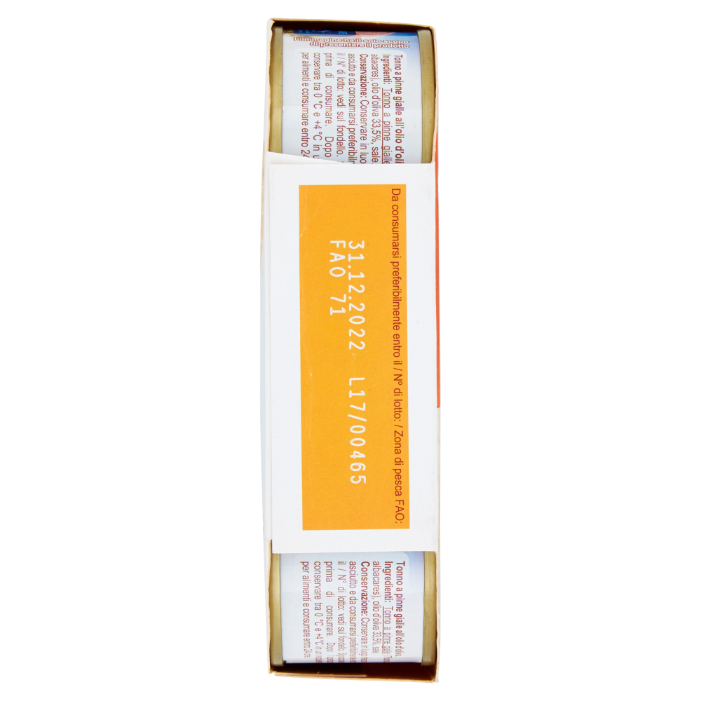 Carrefour Tonno a pinne gialle all'olio d'oliva 6 x 80 g