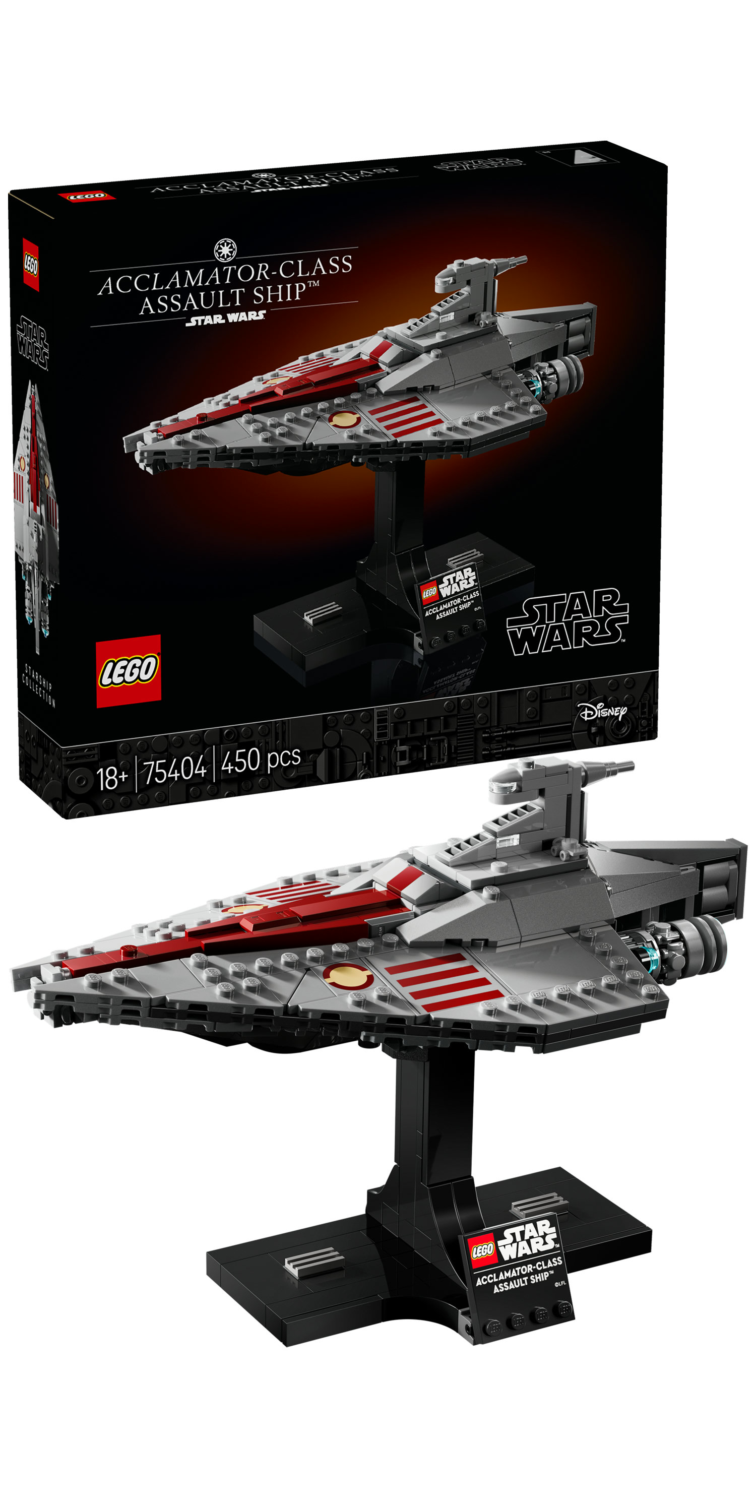 LEGO Star Wars Nave d’assalto di classe Acclamator