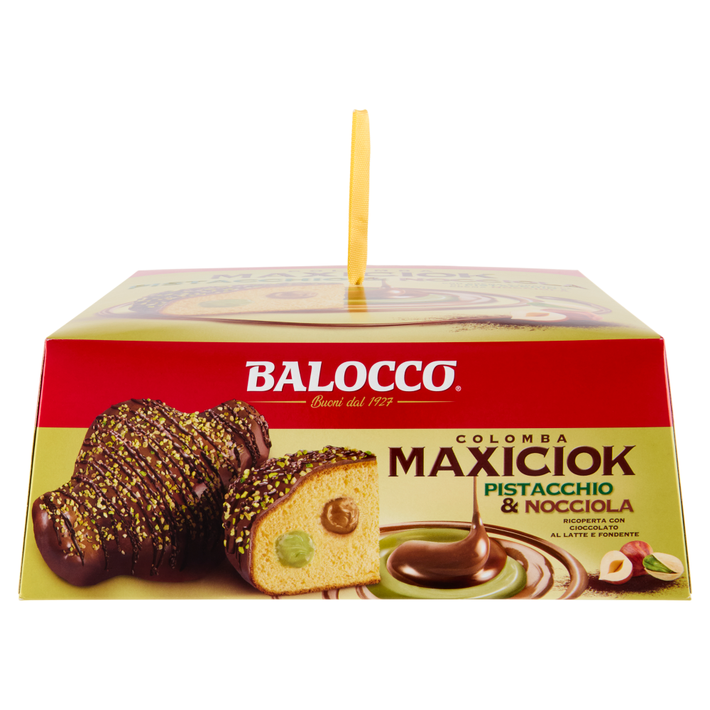 Balocco Colomba Maxiciok Pistacchio & Nocciola 750 g