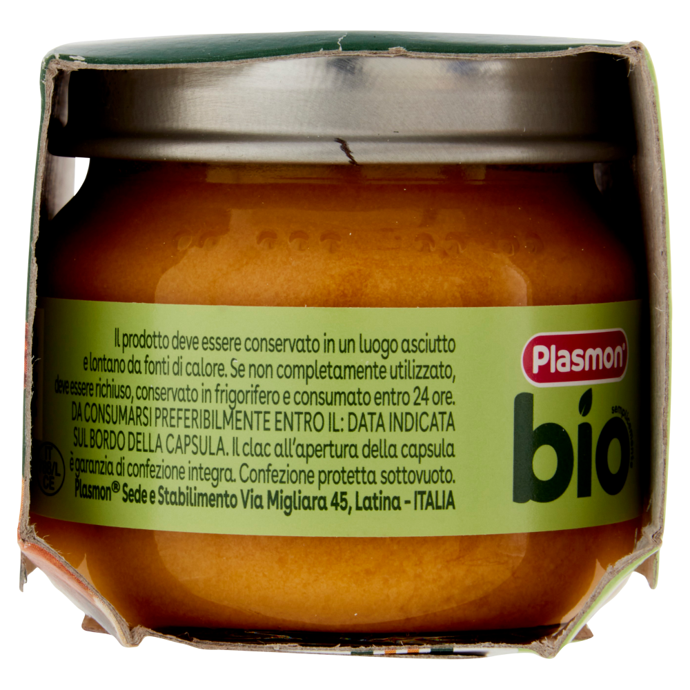 Plasmon semplicemente bio manzo con carote 2 x 80 g