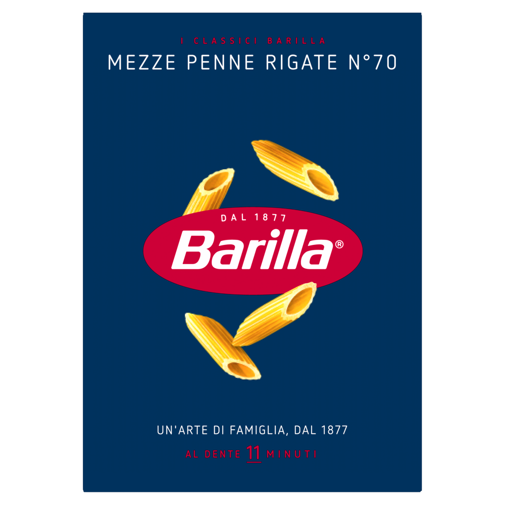Barilla Pasta Mezze Penne Rigate n.70 500g