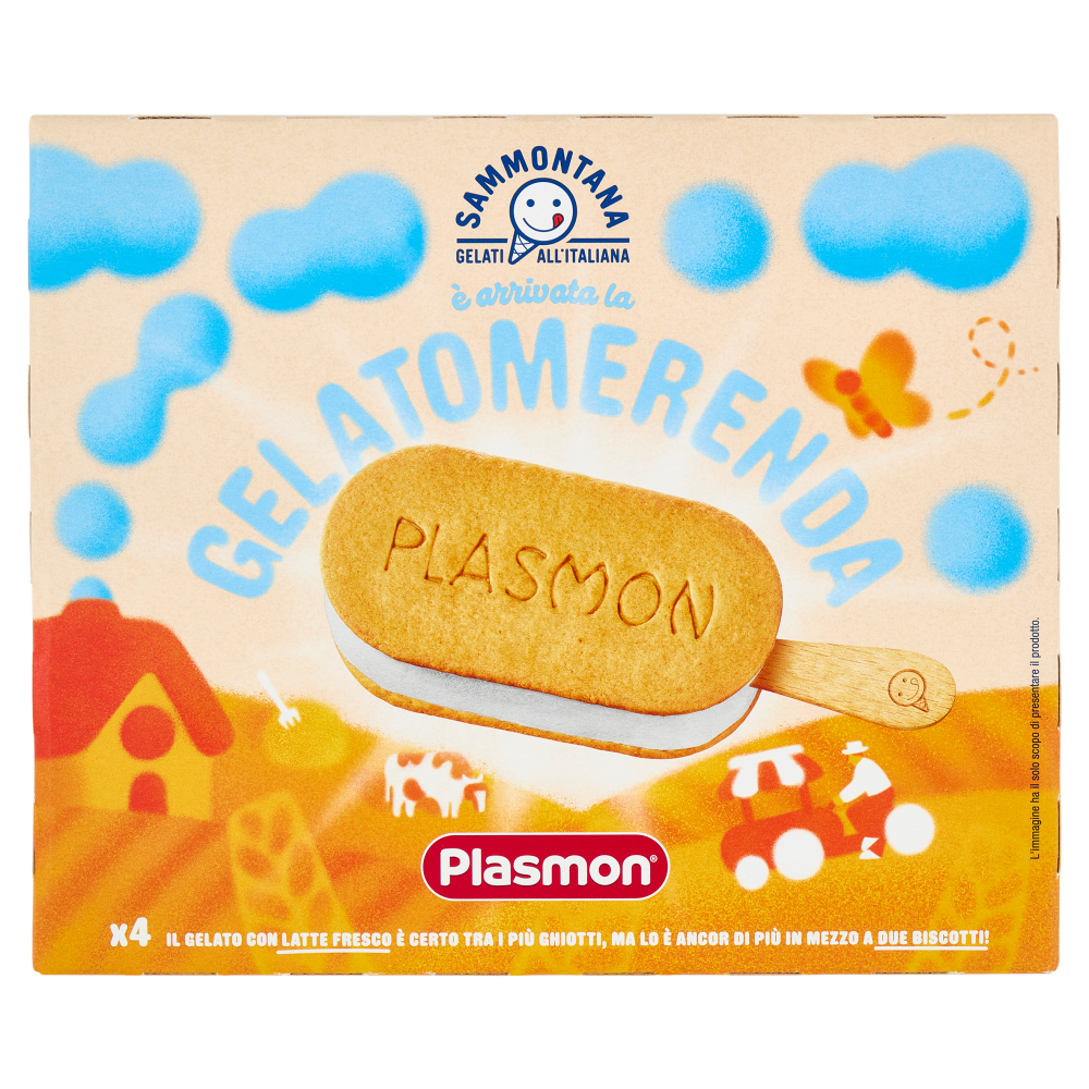 Sammontana Gelatomerenda Plasmon 4 x 47 g