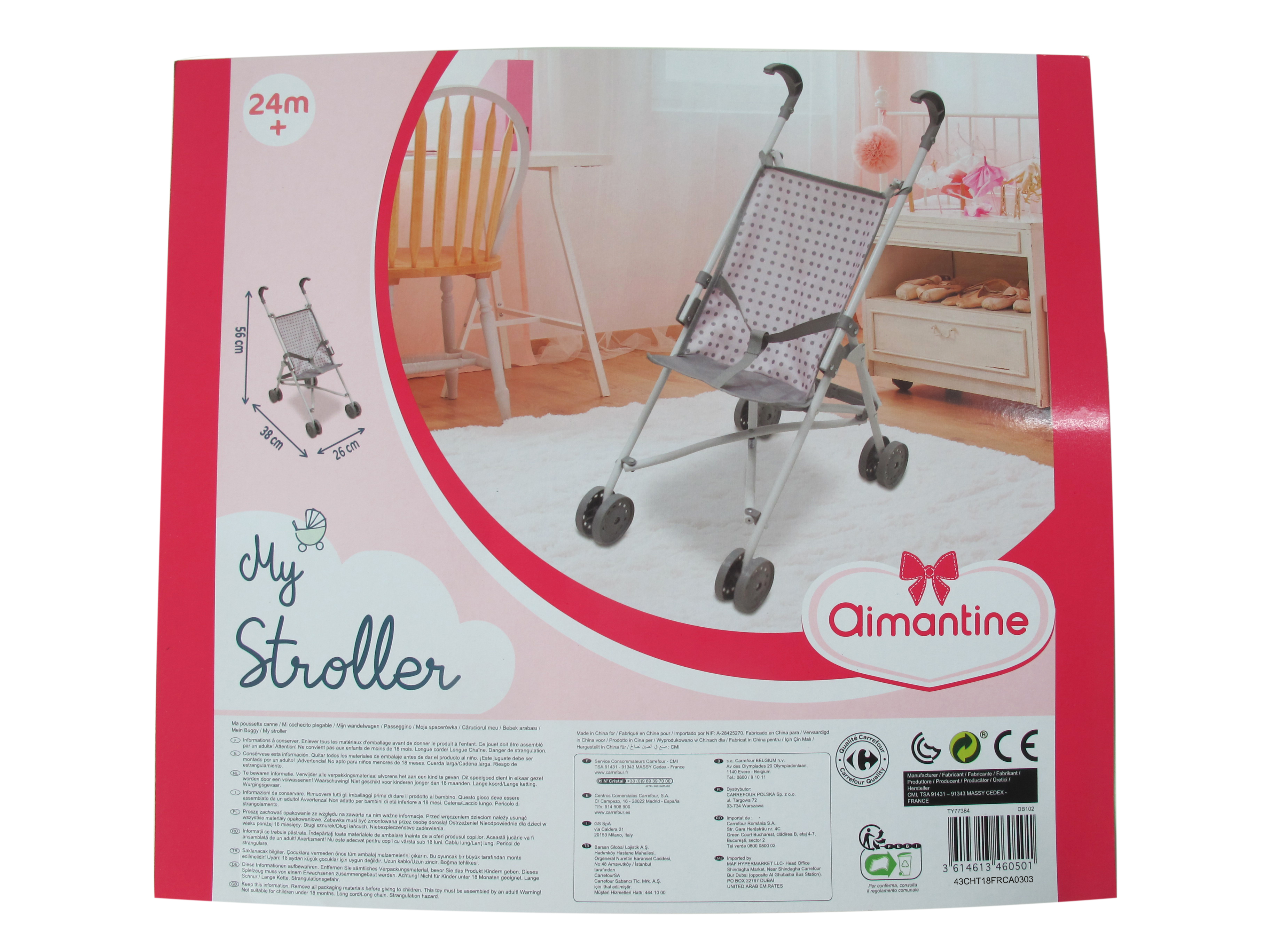 Aimantine Passeggino per Bambolotto