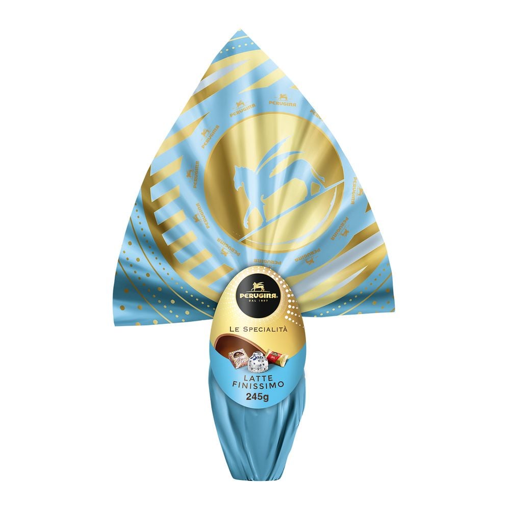 Uovo di Pasqua Cioccolato al Latte con 3 Cioccolatini 245g