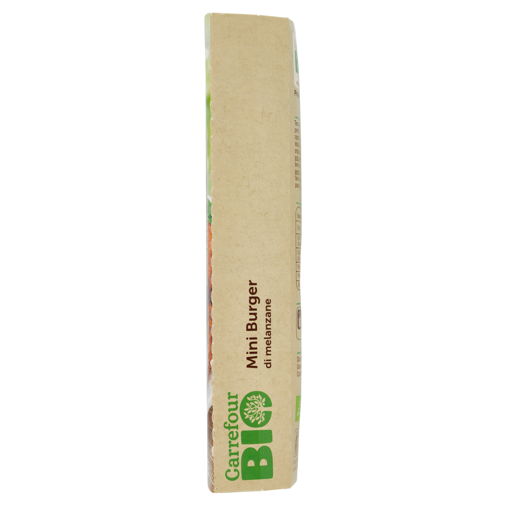 Carrefour Bio Mini Burger di melanzane 4 x 40 g