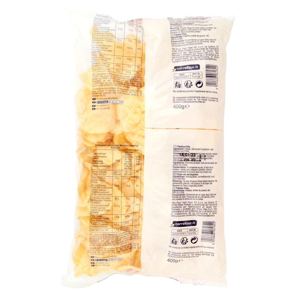 Simpl Patatine 400 g