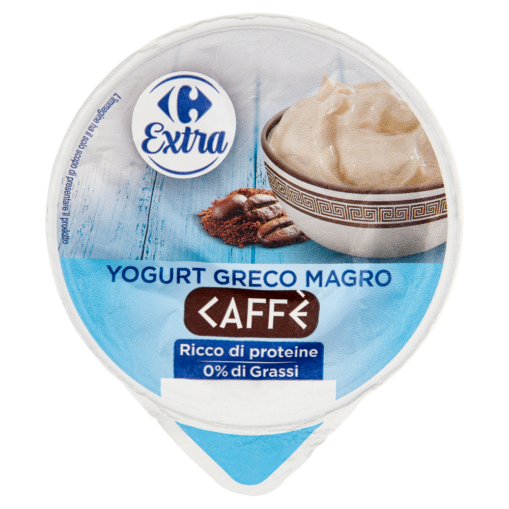 Carrefour Extra Yogurt Greco Magro Caffè 170 g