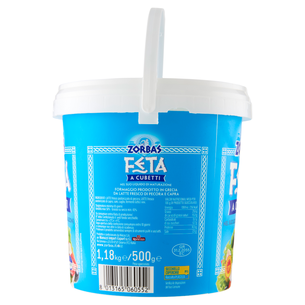 Zorbas Feta a Cubetti 500 g