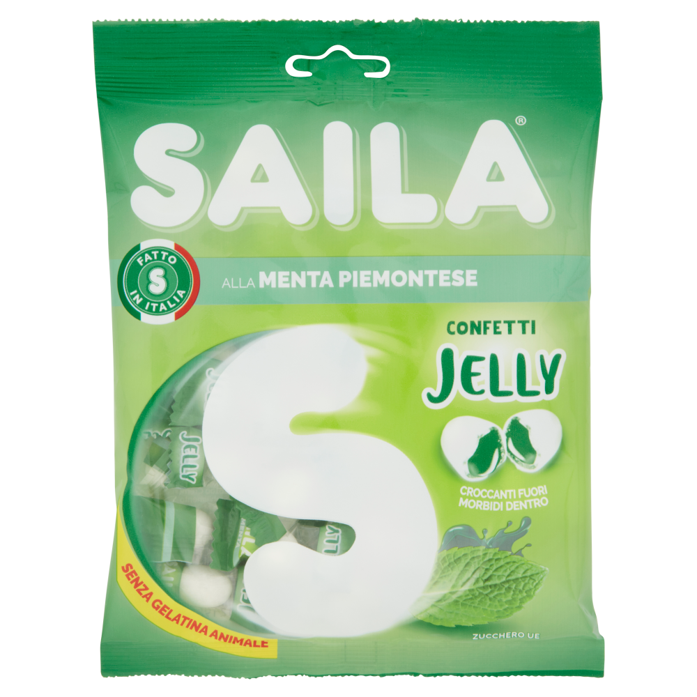 Saila alla menta Piemontese Confetti Jelly 75 g