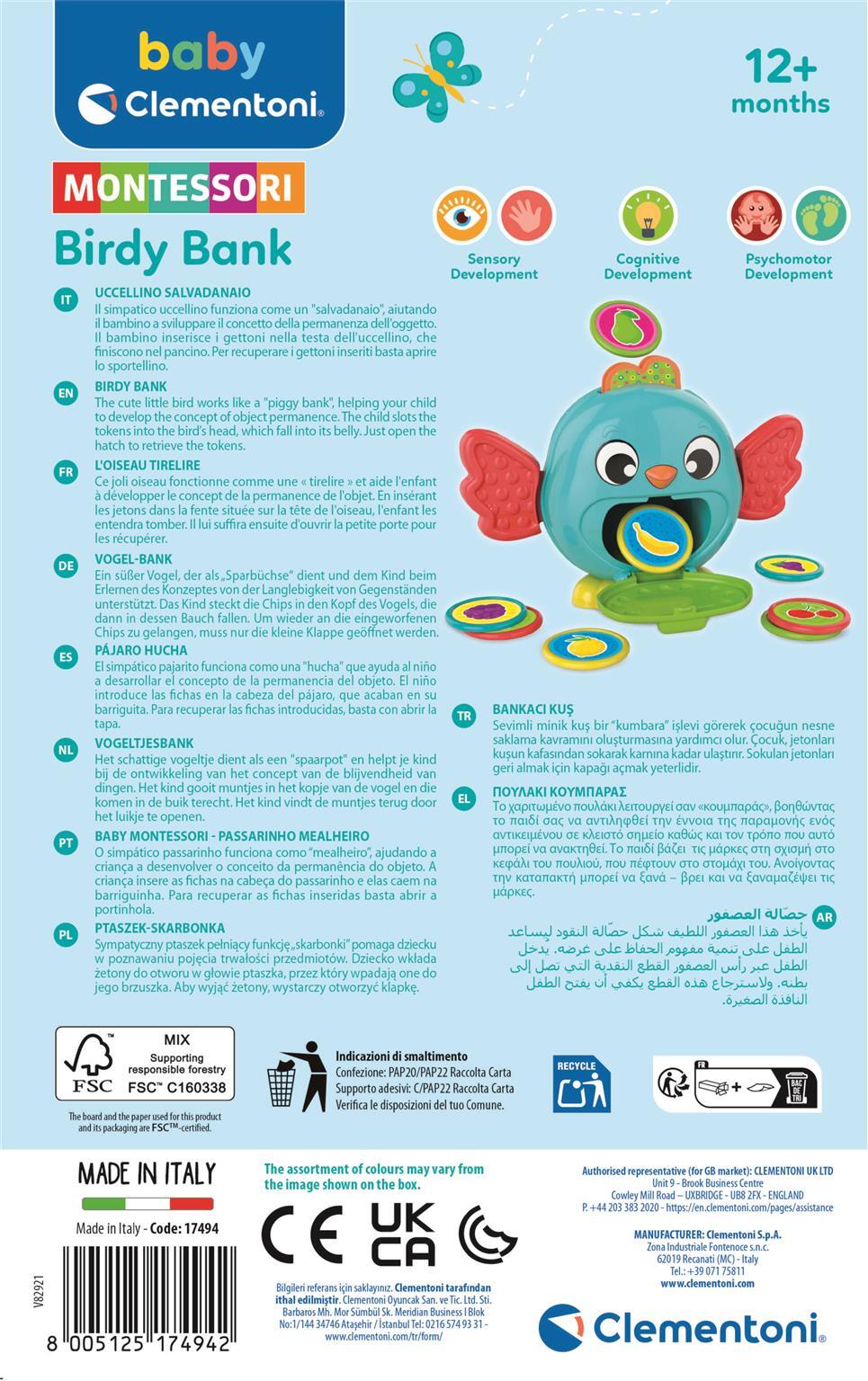 Clementoni 17494 giocattolo